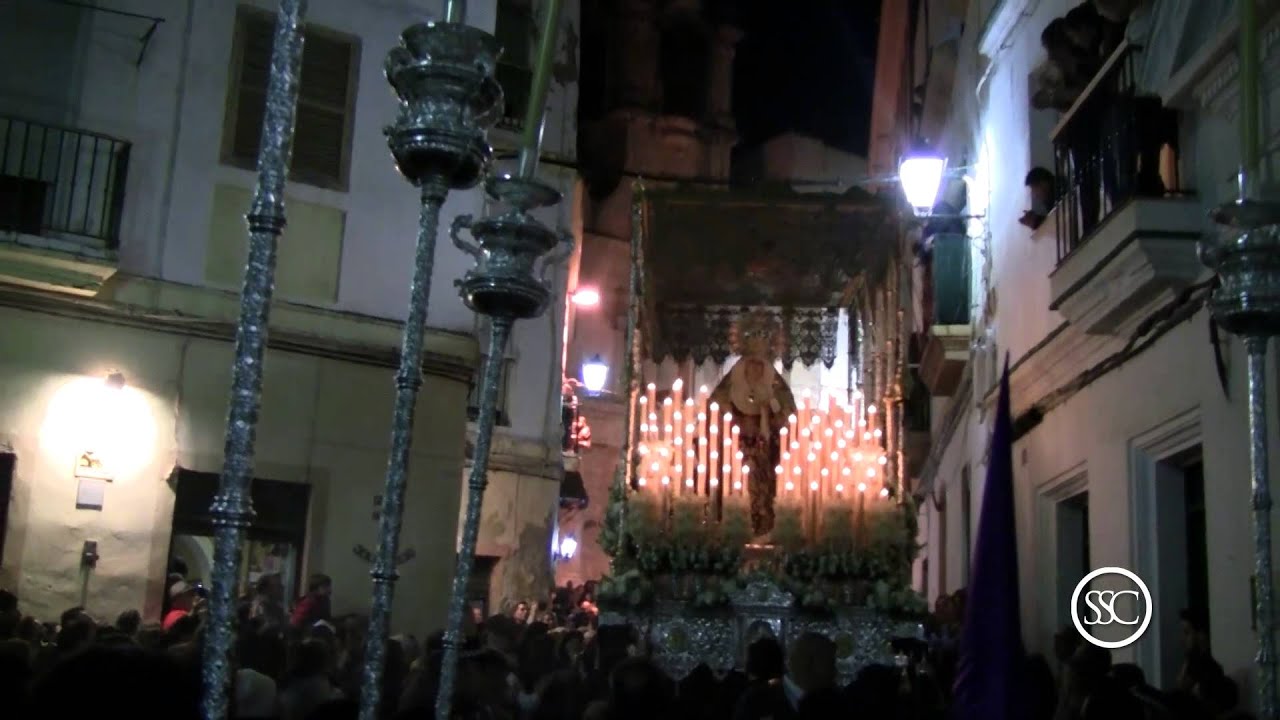 Nazareno - María Santísima de los Dolores por Santa María - Semana Santa de Cádiz 2013