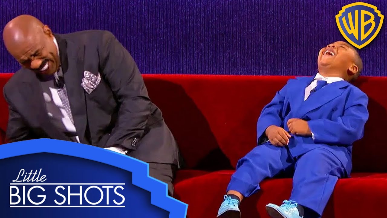 Джеймарк даёт лучшее интервью в жизни Стива Харви! 😂 @LittleBigShots | Warner Bros. TV