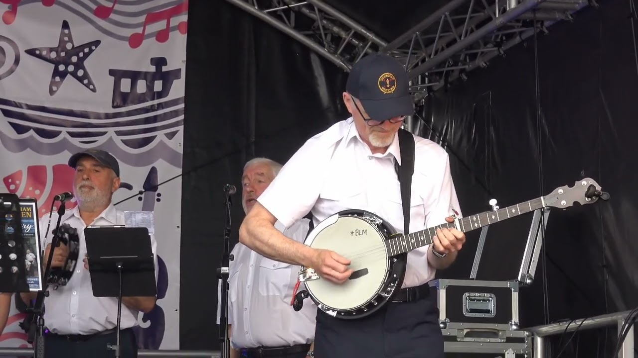 Falmouth Cornwall International Sea shanties festival 16th .6th 2024 Part 7   Sheringham Shantie.