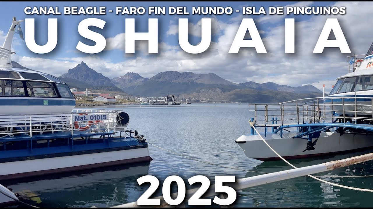 La MEJOR EXCURSION de USHUAIA - CANAL BEAGLE - FARO del Fin del Mundo - Isla de Pingüinos  #ushuaia