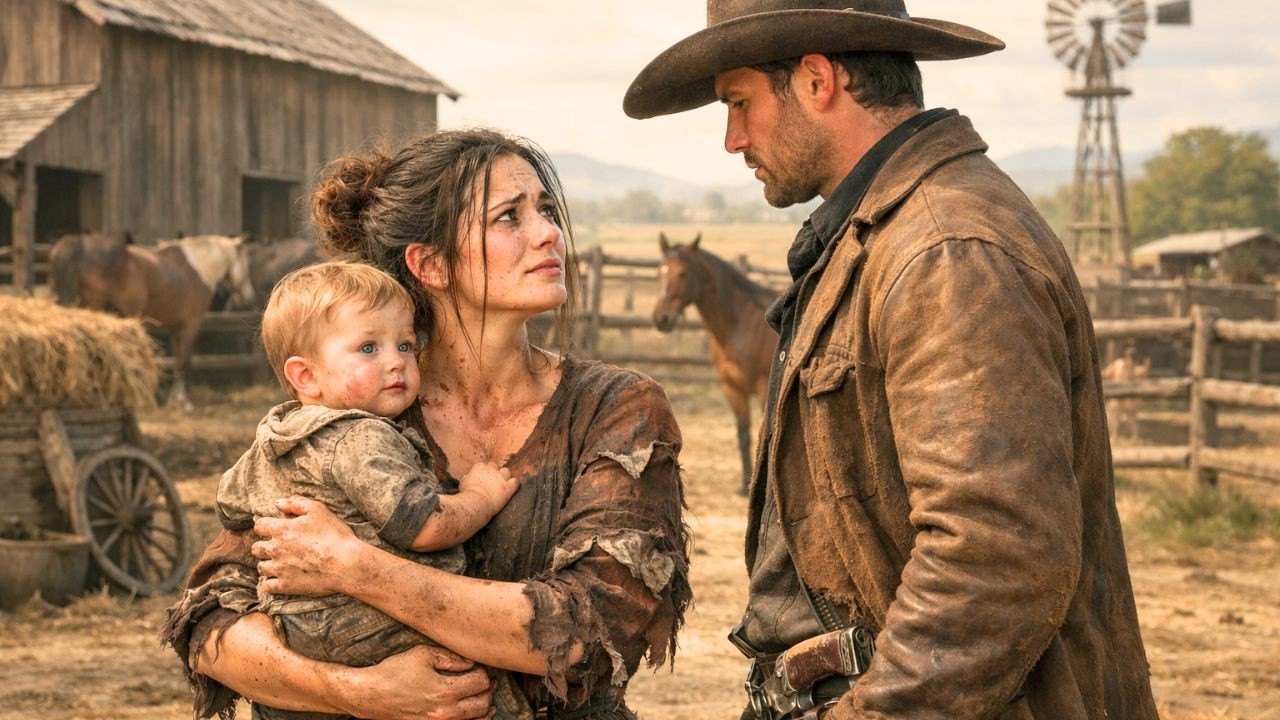 A Cowboy Hired a Cook, But Her Child’s Face Left Him Speechless — Could She Be His?