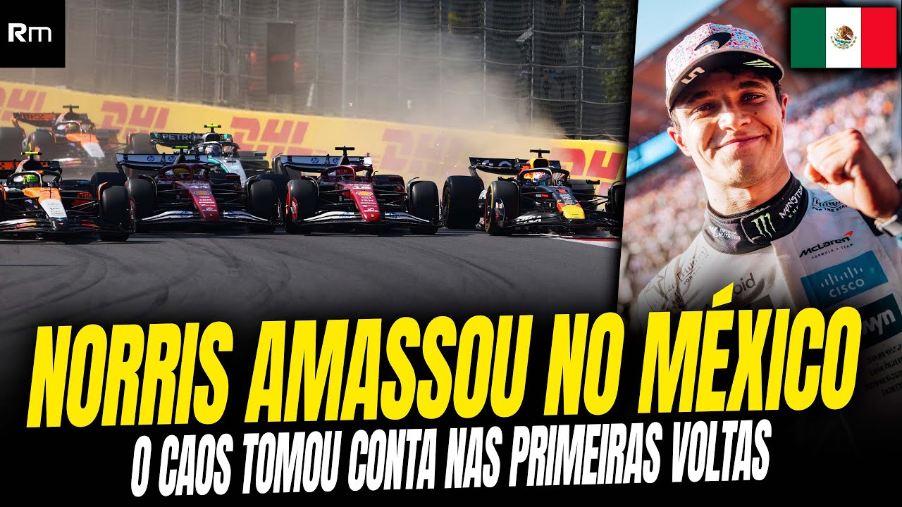 🚨NORRIS D&Aacute; SHOW E ASSUME A LIDERAN&Ccedil;A! MAX SAI NO LUCRO NO GP M&Eacute;XICO  #f1 #formula1