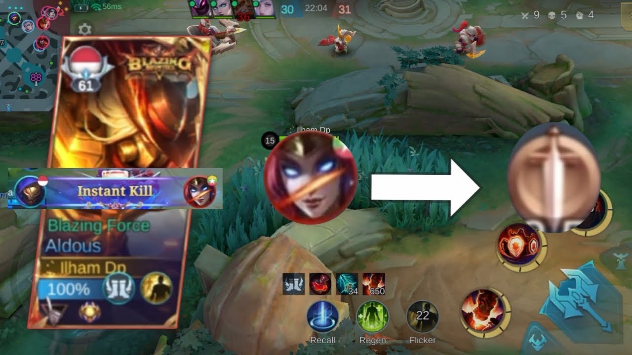 ROTASI CEPAT ALDOUS DI EARLY GAME AGAR BISA ONE HIT DI BAWAH MENIT 10!!