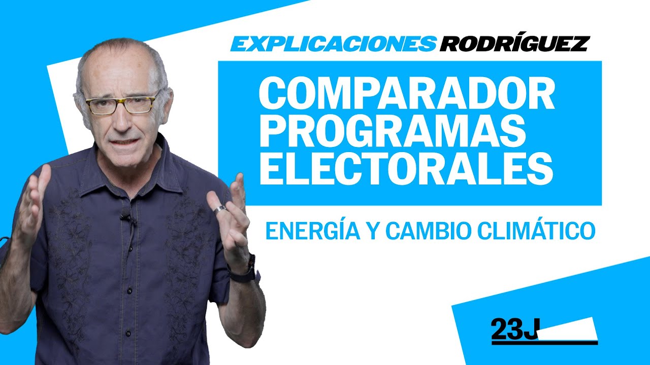 ELECCIONES | ¿Qué dicen los programas electorales sobre energía y cambio climático? | EL PAÍS