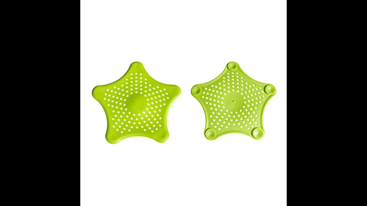 Silicone Drain Hair Catcher | Kitchen Sink Strainer | Bathroom Shower Sink Stopper