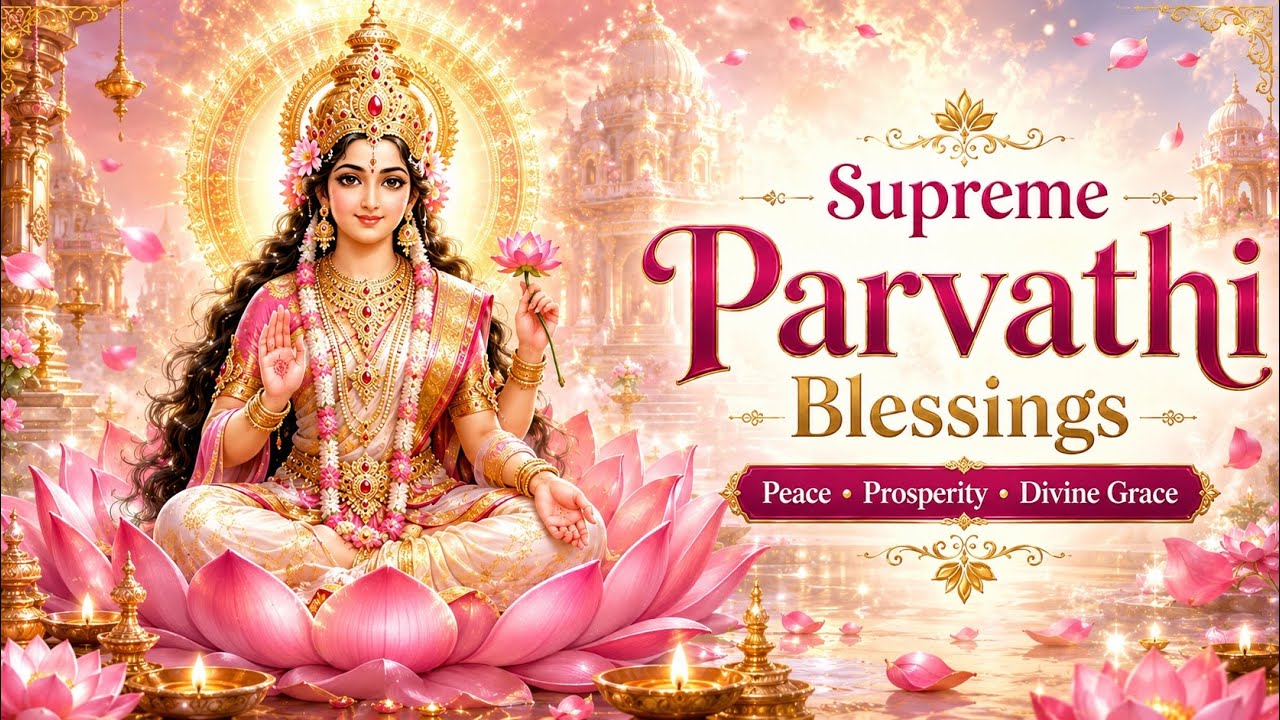 Monday Live Powerful Maa Parvati Divine Grace | Remove Negativity & Bring Harmony