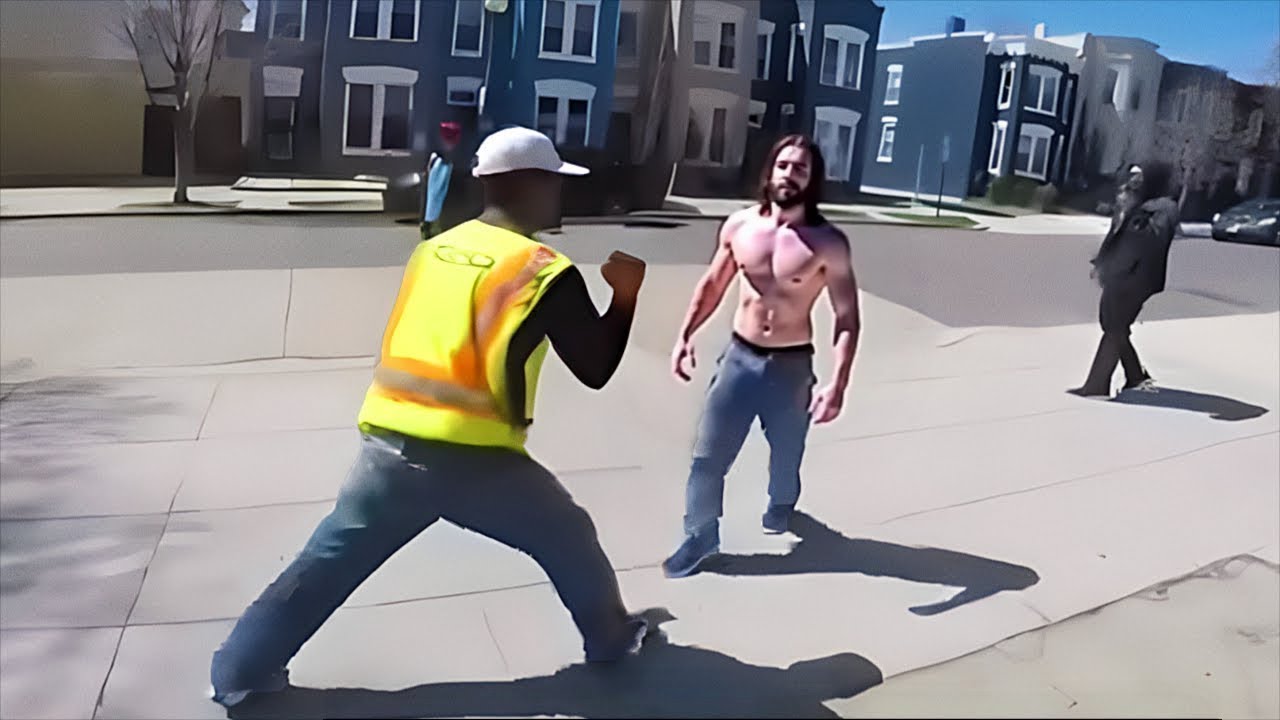 When Pro Fighters Fight Back Hard!