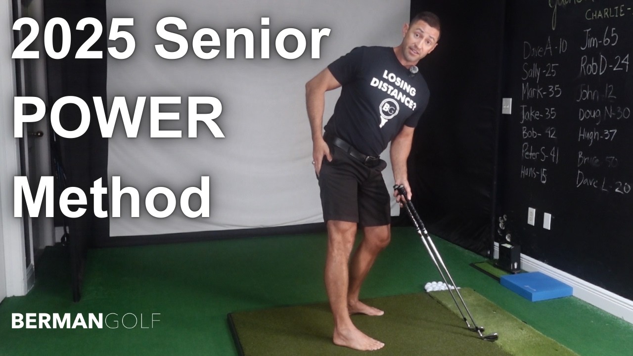 This Senior Golf Glute Activation Drill Unlocks AMAZING Distance