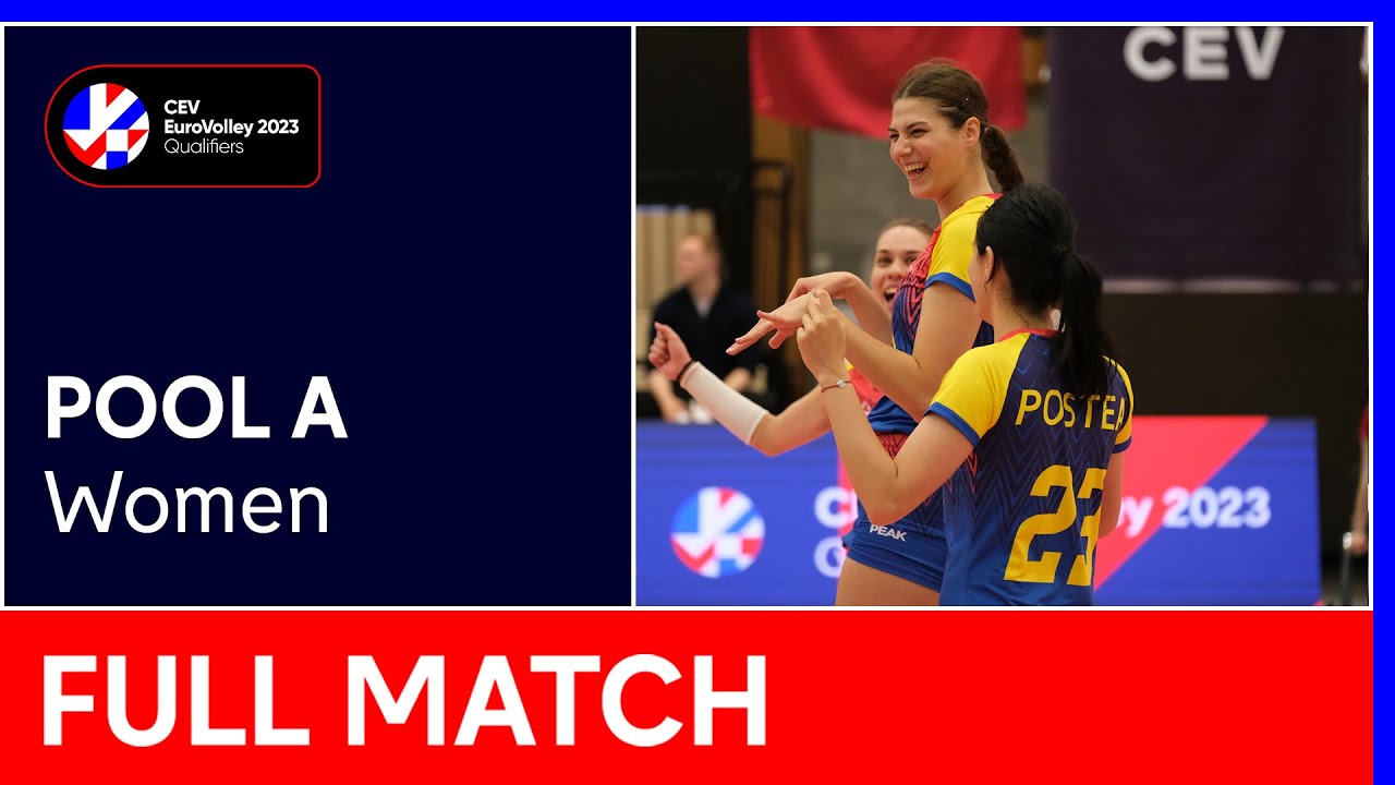 Full Match | Romania vs. Croatia - CEV EuroVolley 2023 Qualifiers