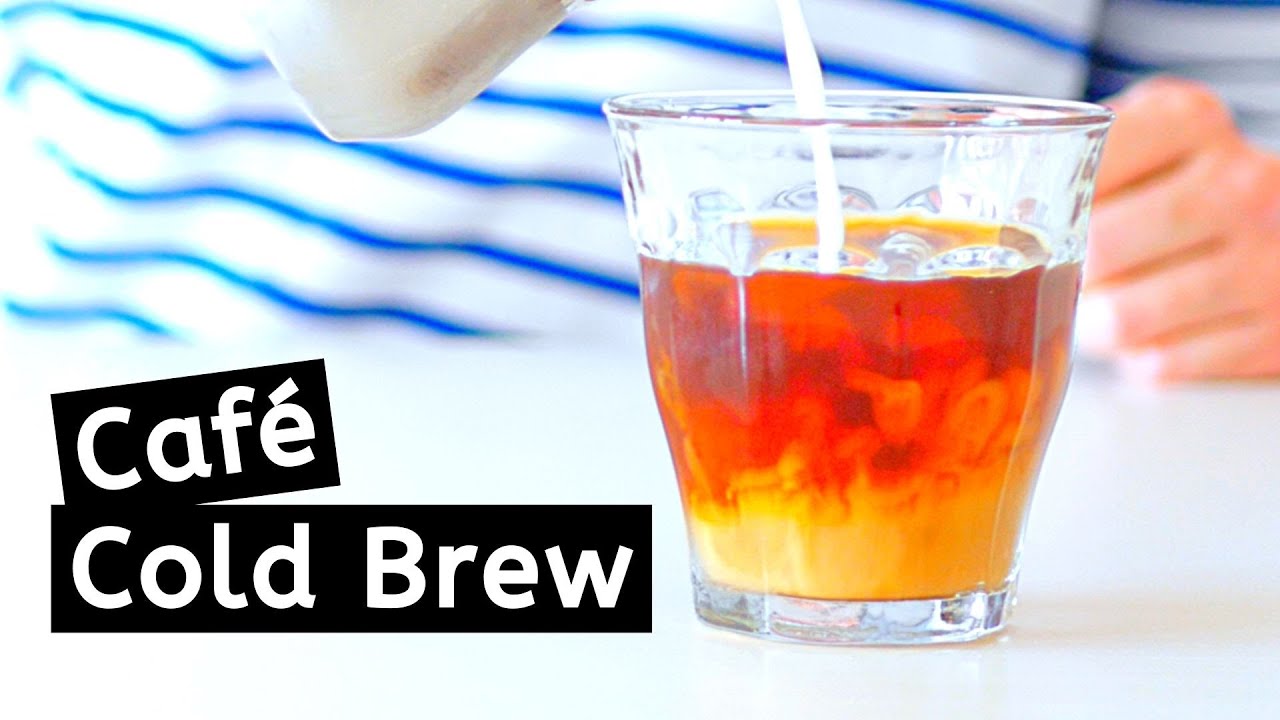 COMMENT FAIRE UN CAFÉ FROID (COLD BREW)