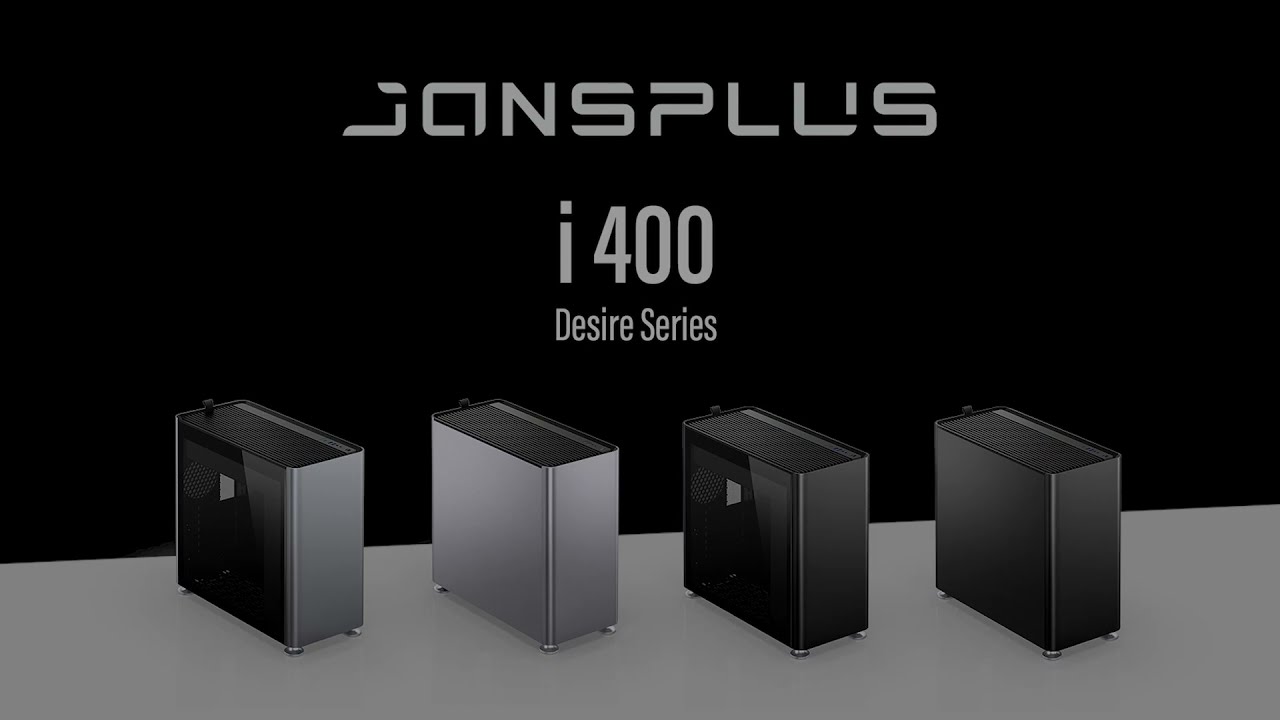 JONSPLUS i400 aluminum ATX case Window Ver.