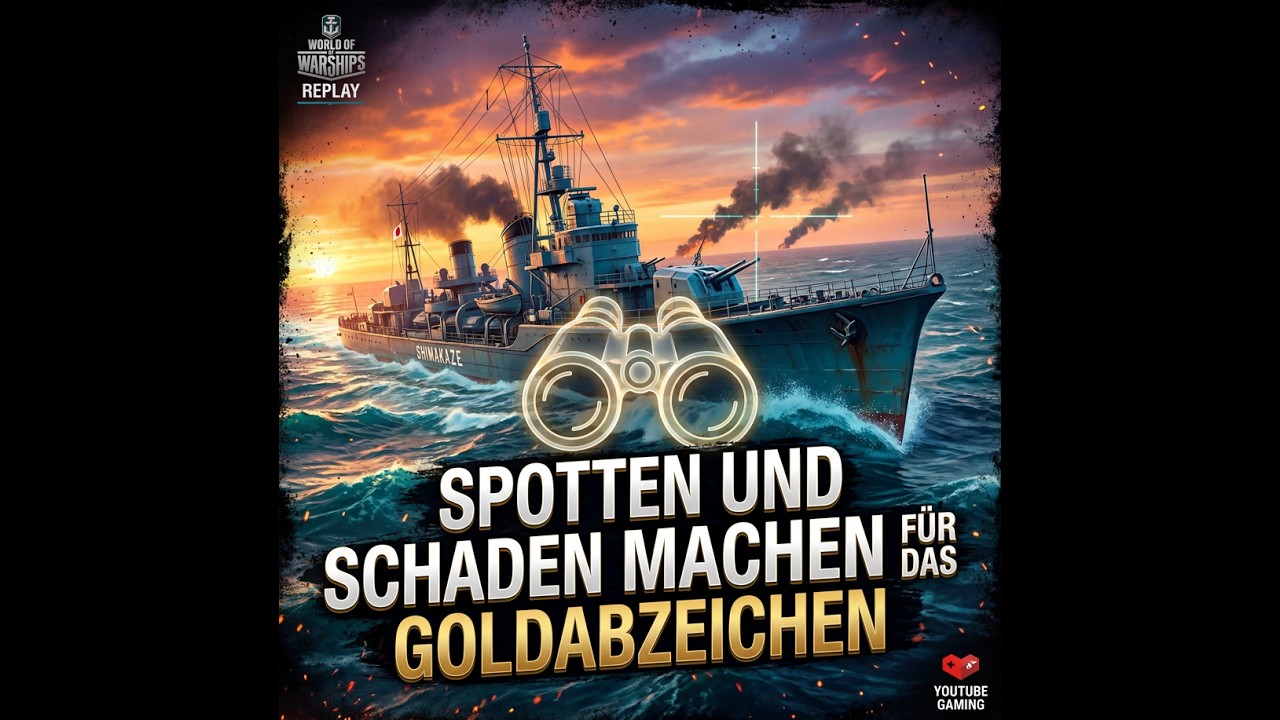 Auf gehts, für das Goldabzeichen   Spotten, Schaden machen und Teamplay mit der Shima