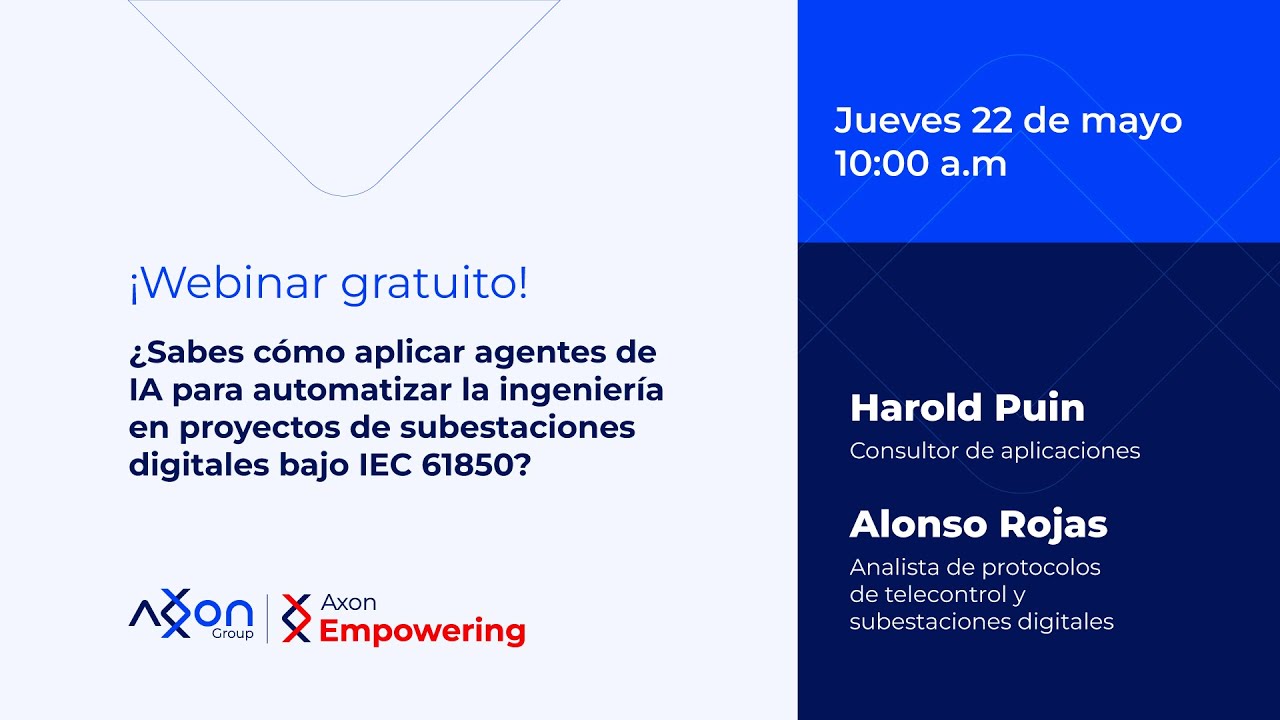 Webinar: Aplicaciones prácticas de IA en subestaciones digitales