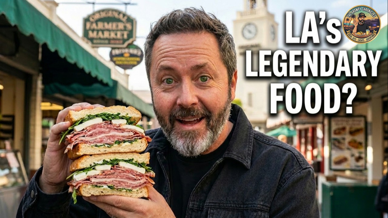 Florence's Famous Sandwich Meets LA History! | The Original Farmers Market Tour