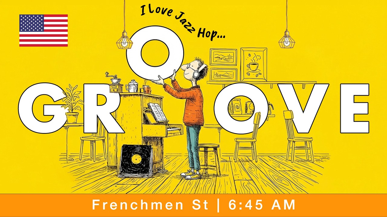 New Orleans Morning coffee | Mellow Brass & Soulful Jazzhop · Rhythmo groove
