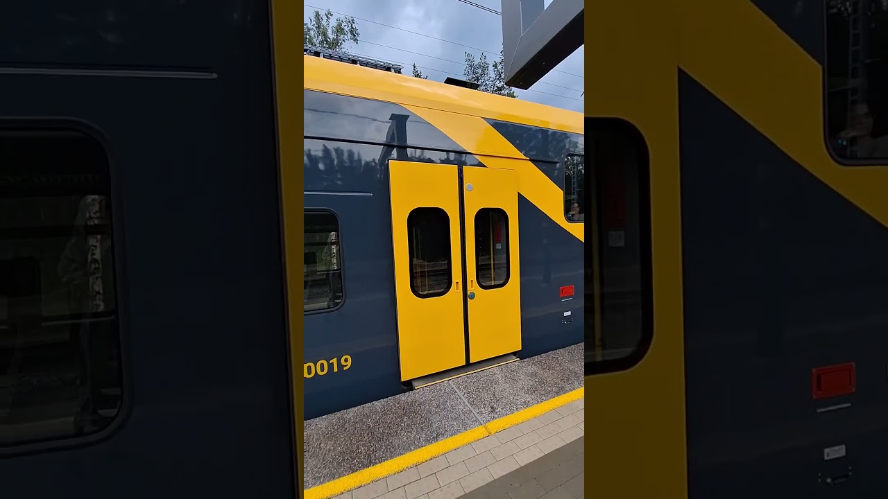 Electric Passenger Train in Action 🚄⚡#europe #sustainabletravel #modernrailway #greentransportation