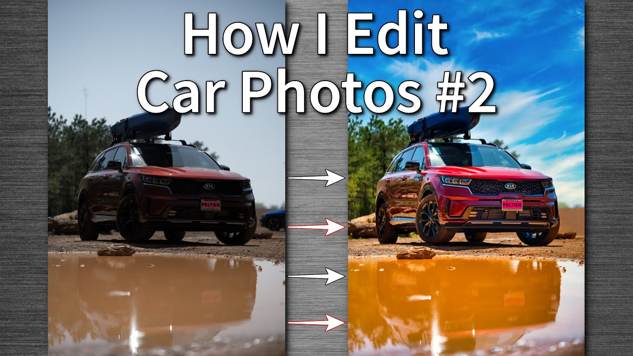 Making MAGIC Luminar & Affinity | Sky Replacement Editing with Car Photos