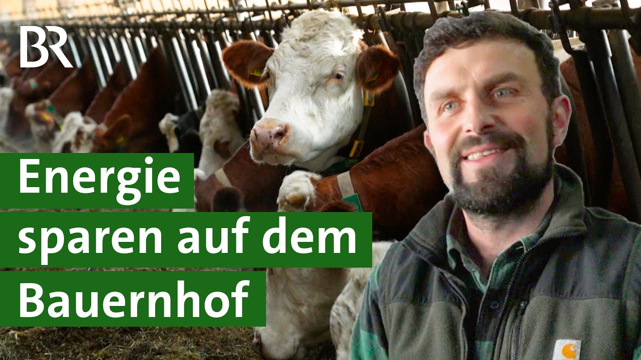 Energieberatung für Landwirte: Tipps zum Stromsparen am Hof | Unser Land | BR