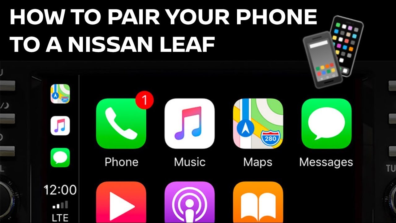 How to pair your phone to a Nissan Leaf (iPhone & Android)