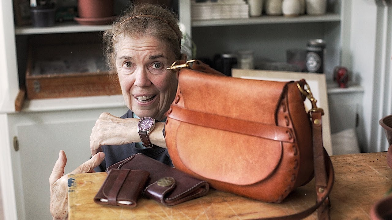 Mom Critiques 15 YEARS of my Leathercraft