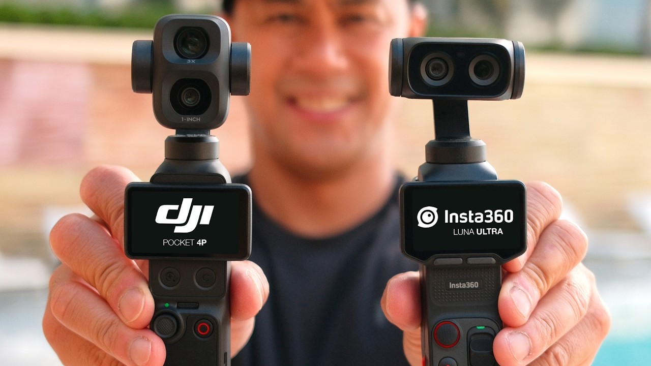 DJI Pocket 4P vs Insta360 Luna Ultra: Pojedynek kamer z podw&oacute;jnym obiektywem
