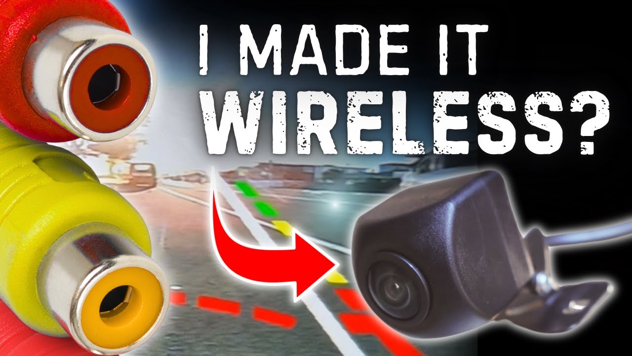 How to make your Car Reverse Camera Wireless?