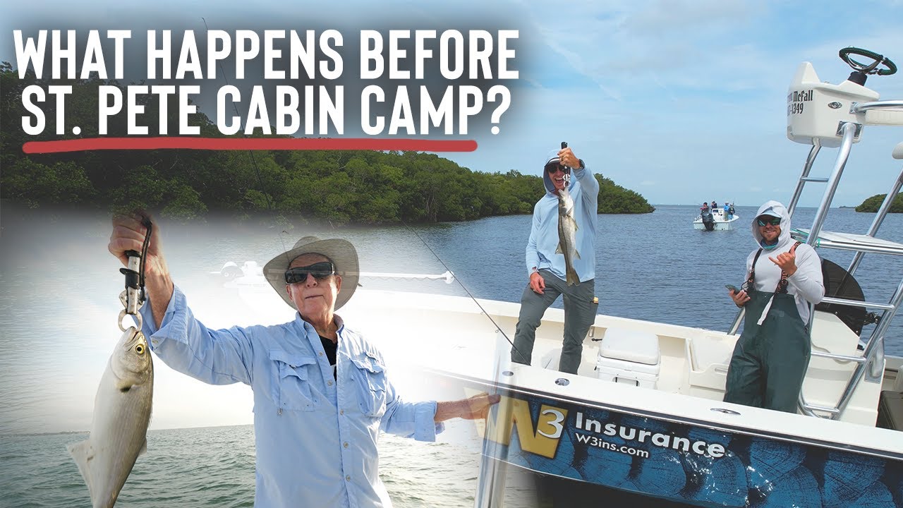 Inshore Fishing Highlights! St. Pete Cabin Camp 2024!