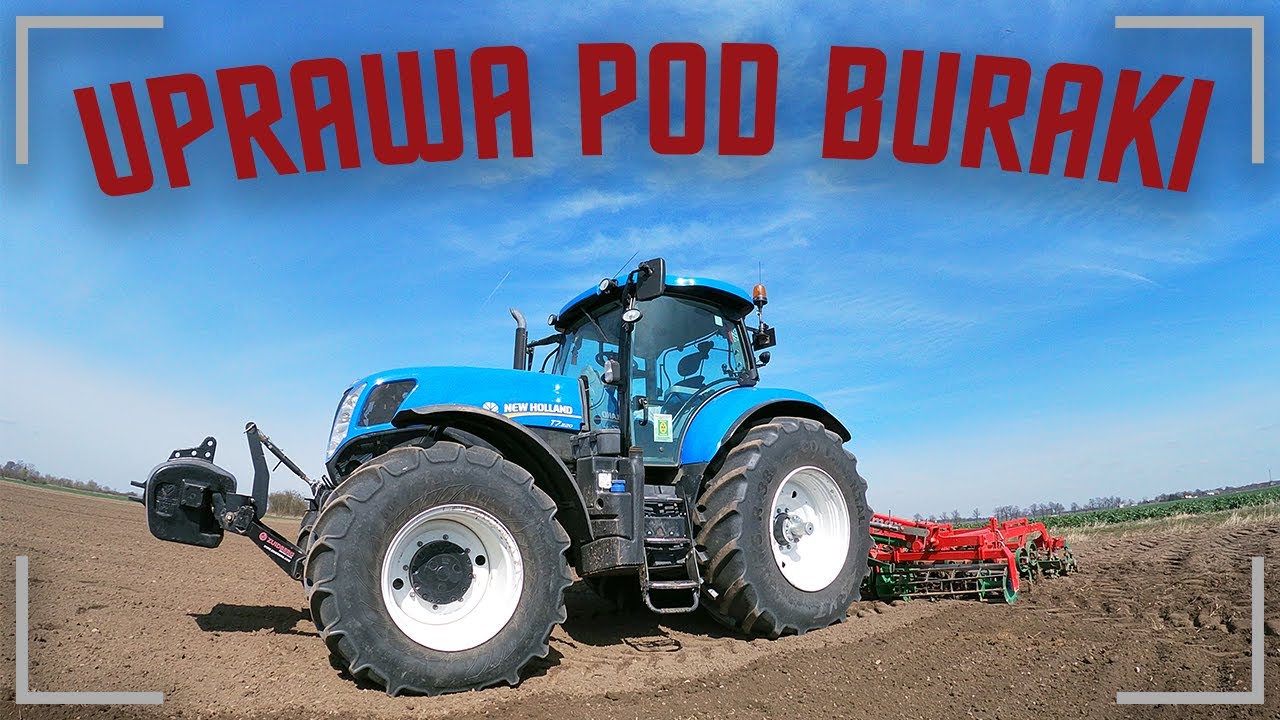 🔥UPRAWA POD BURAKI ‼️New Holland T7.220 ⚡ UNIA MAX 4,5 H➡️GR.WOŹNIAK
