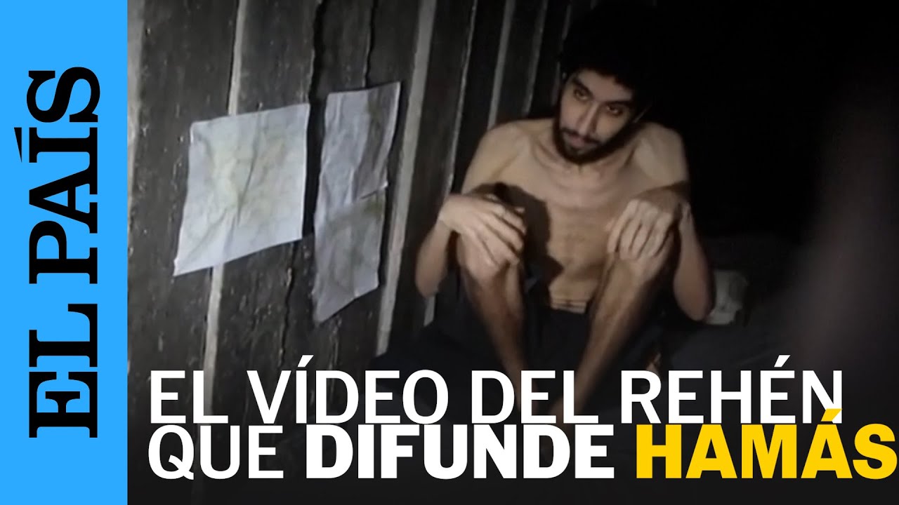 HAM&Aacute;S vuelve a difundir un v&iacute;deo del reh&eacute;n Evyatar David, en un t&uacute;nel y extremadamente delgado