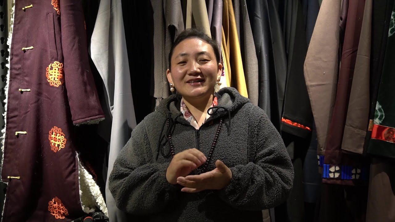 Do you love Tibetan dress // how to make Tibetan traditional chupa hunjhu for women