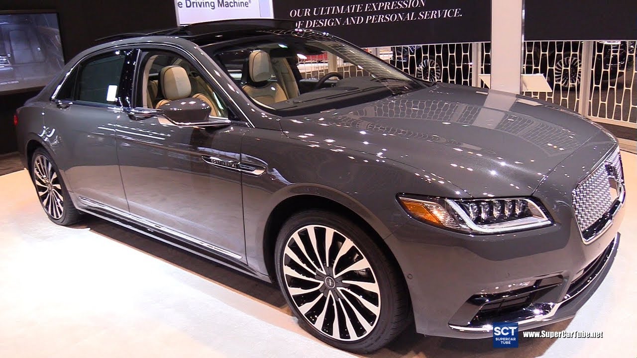 2018 Lincoln Continental Black Label - Exterior and Interior Walkaround - 2018 Chicago Auto Show