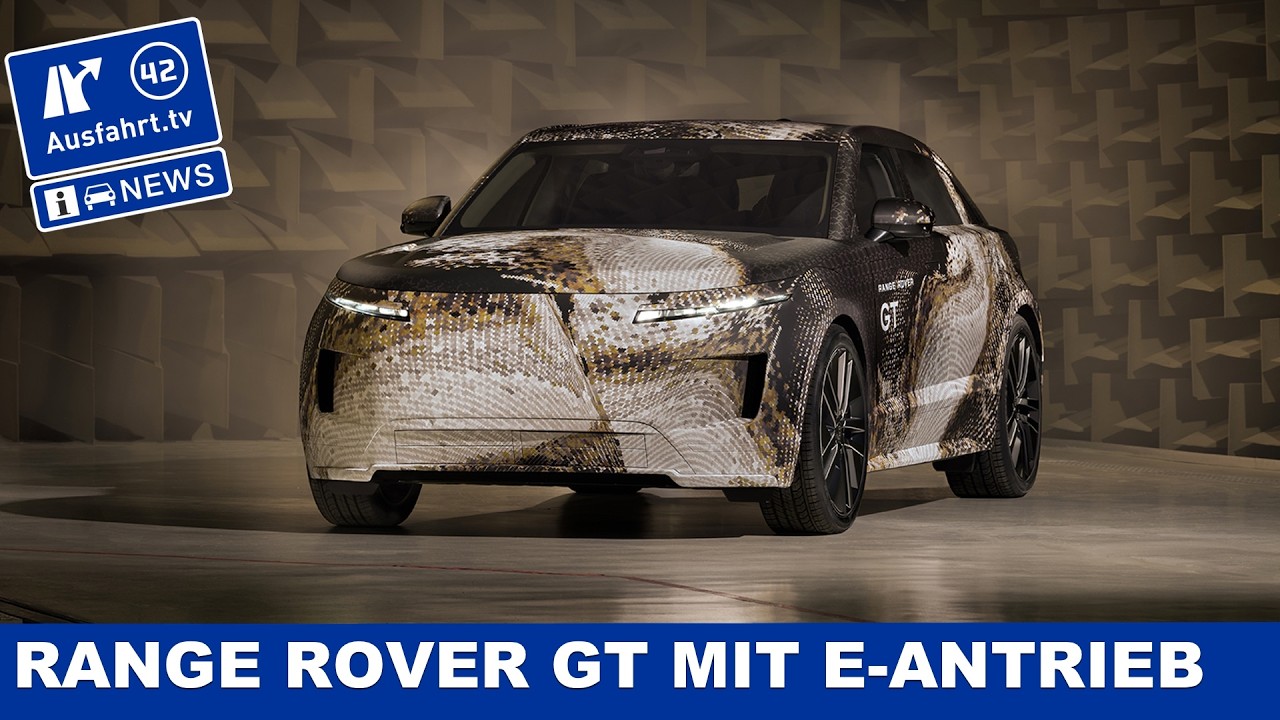 2027 Range Rover GT = rein elektrisches SUV Coupe? Nicht unbedingt! | Ausfahrt TV News
