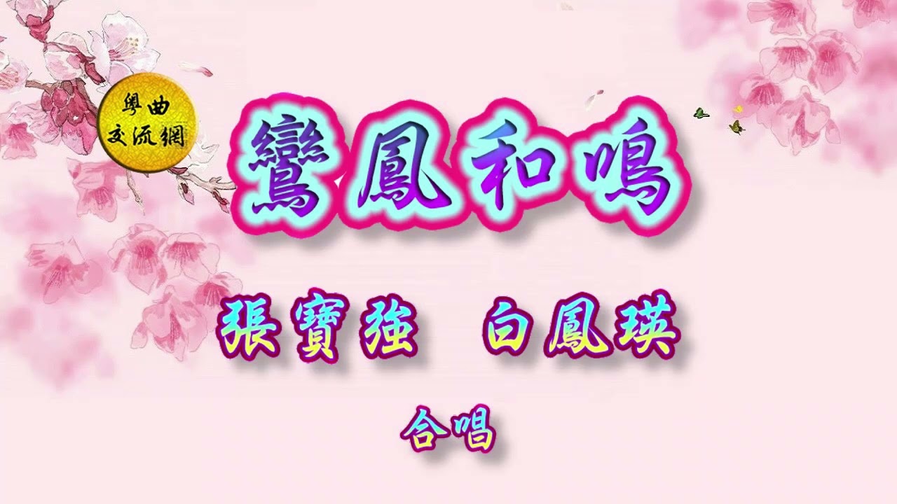 《鸞鳳和鳴》張寶強、白鳳瑛合唱