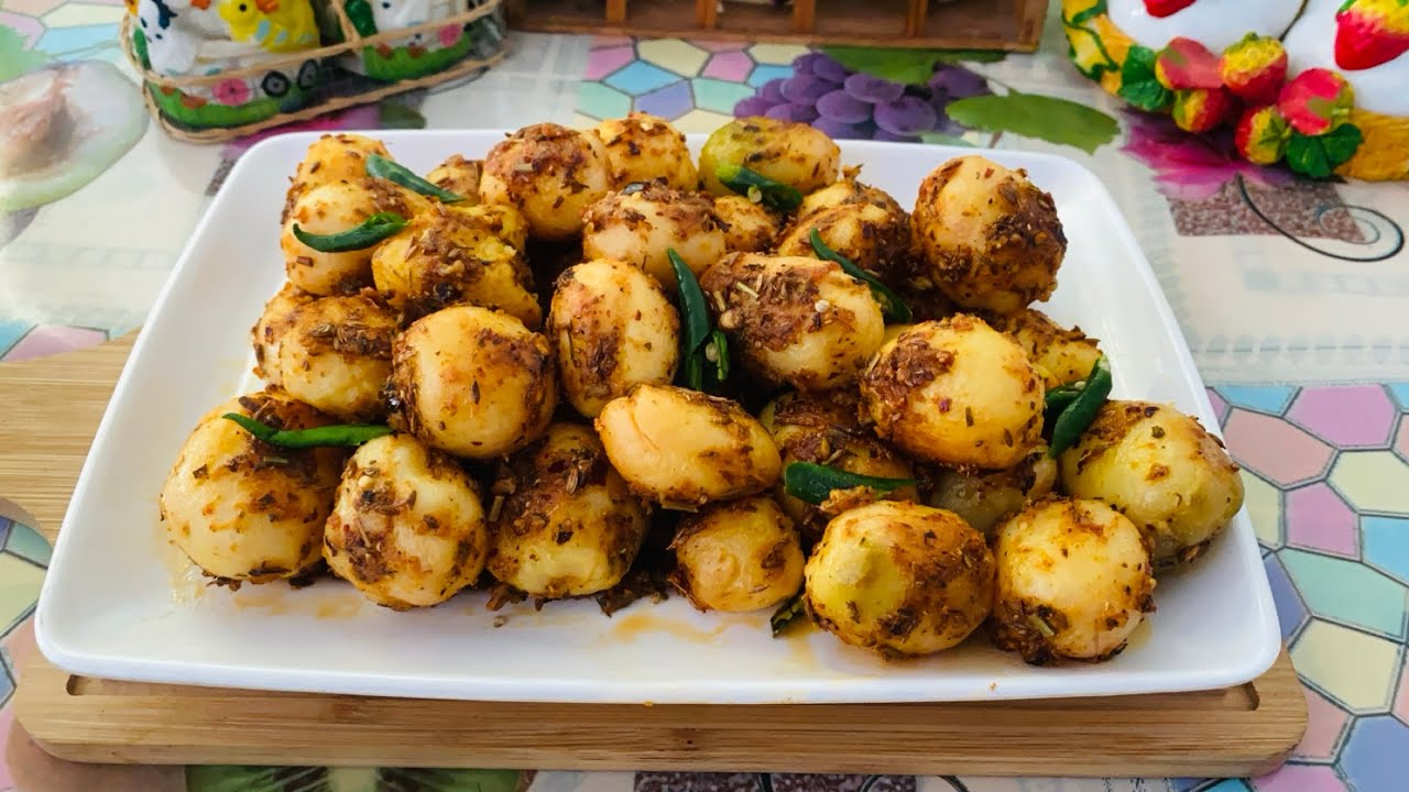 Chatkhara Dar Baby Potatoes By Home & Kitchen Recipes