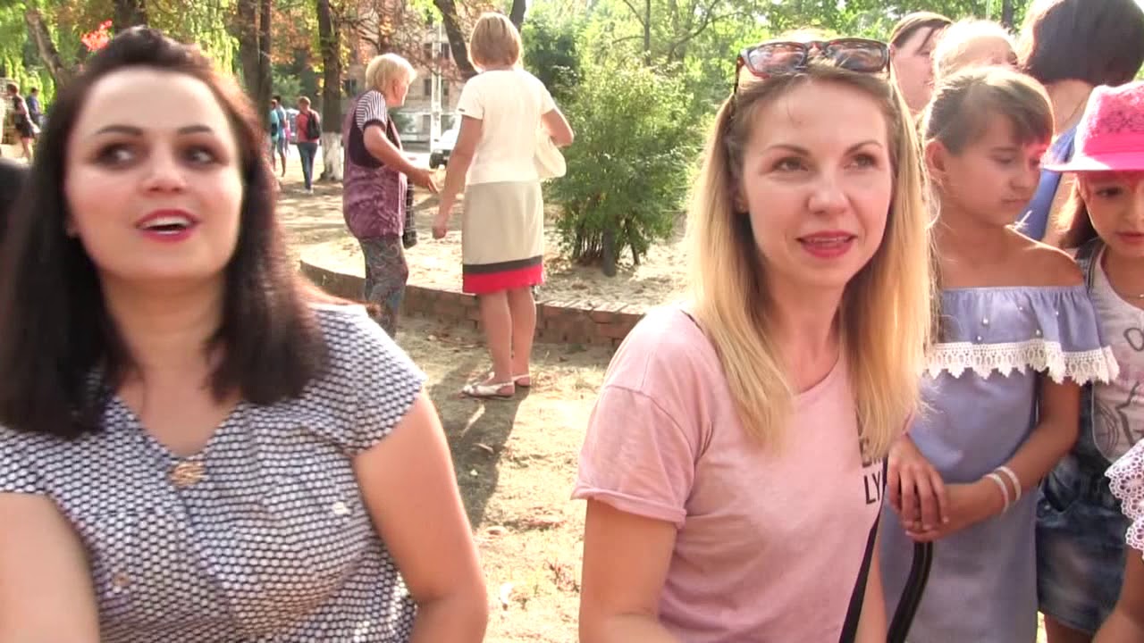 День города Лисичанска в районе Стекольного завода