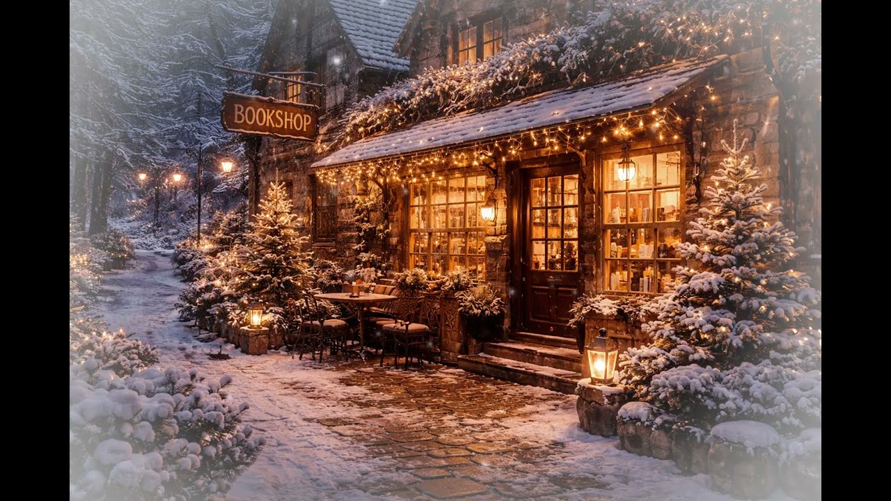 Peaceful Snowfall Night ❄️ Cozy Winter Cabin Snow Sounds for Deep Sleep & Focus (No Music)