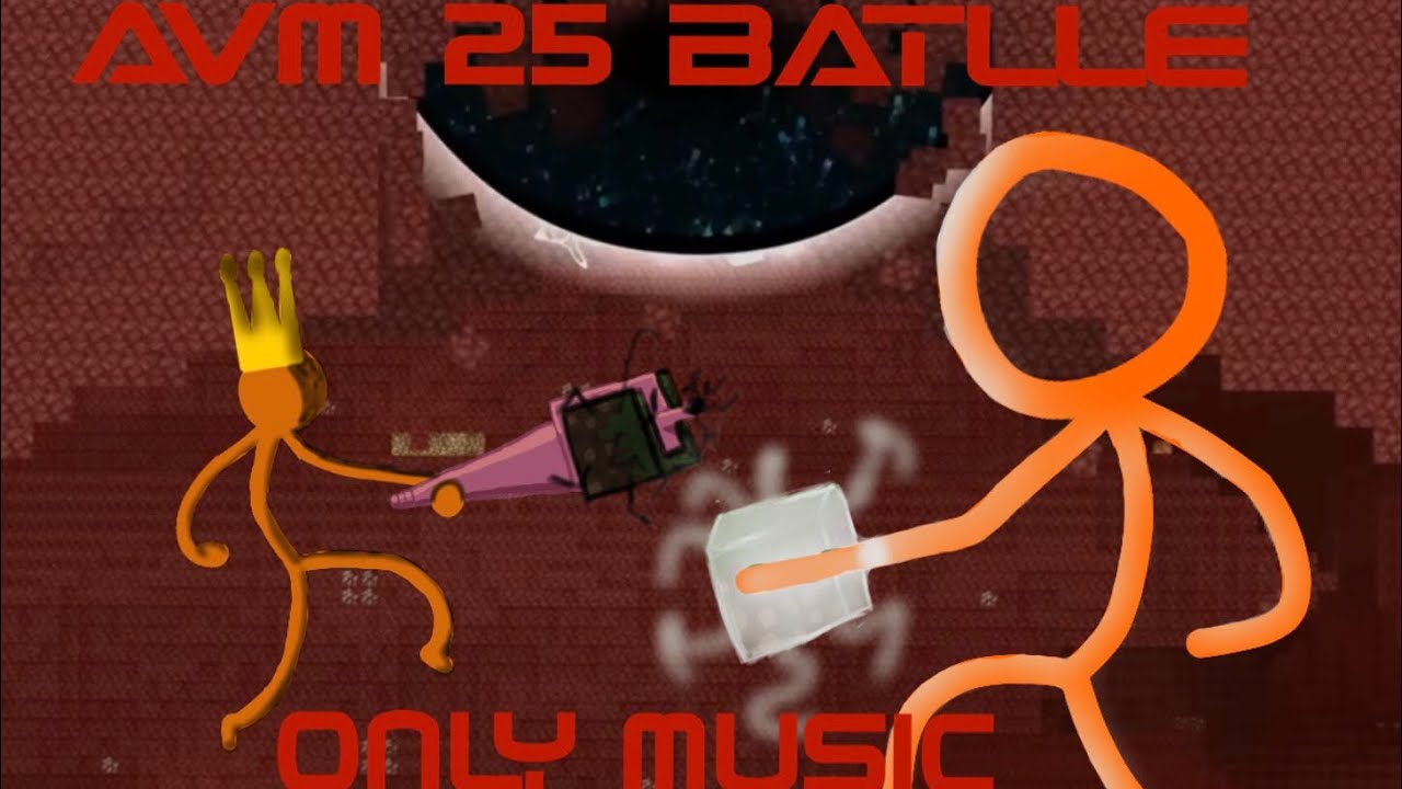 Animation vs Minecraft ep 25 battle with only music