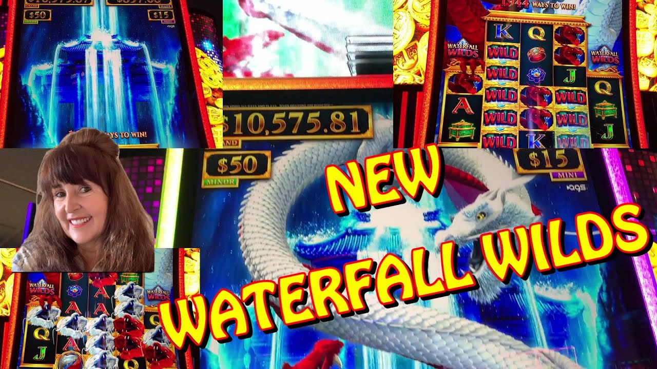 NEW SLOTS !!!! WATERFALL WILDS SLOT MACHINE !!!! 🔥 GOT FREE GAMES !!!!!2024 NEW SLOT! I LOVE IT !!!🔥