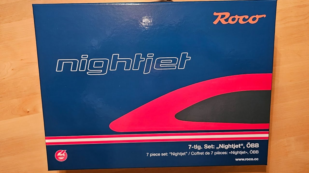 Roco Nightjet 5510004 ausgepackt