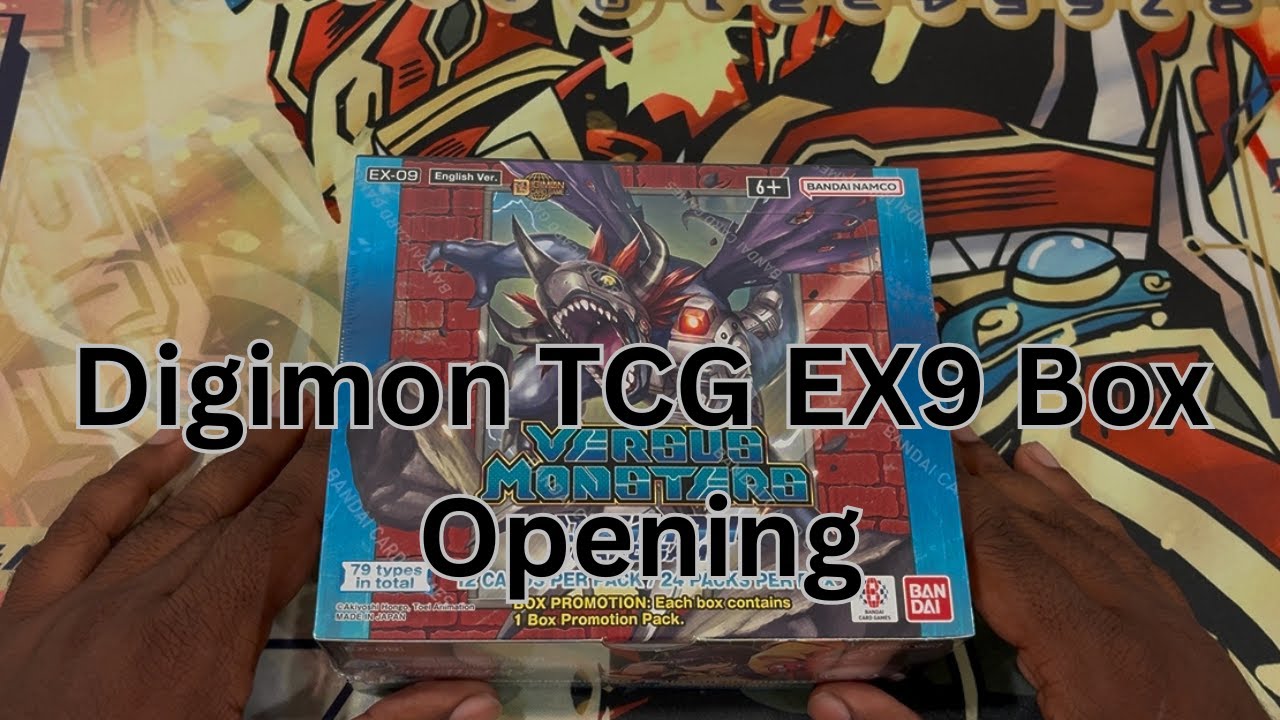 Digimon TCG EX9 Box opening