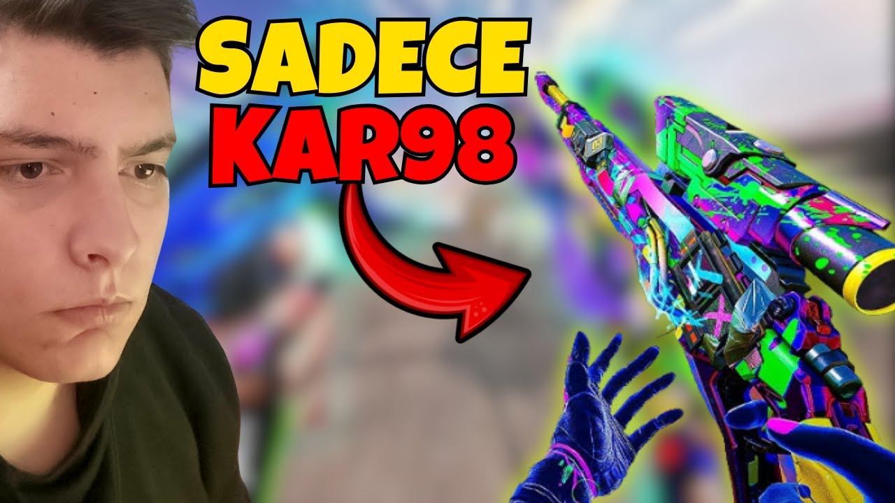 SADECE NEON GRAFİTİ KAR98 İLE OYUN ALMAYA ÇALIŞTIM! | BLOOD STRİKE TÜRKÇE