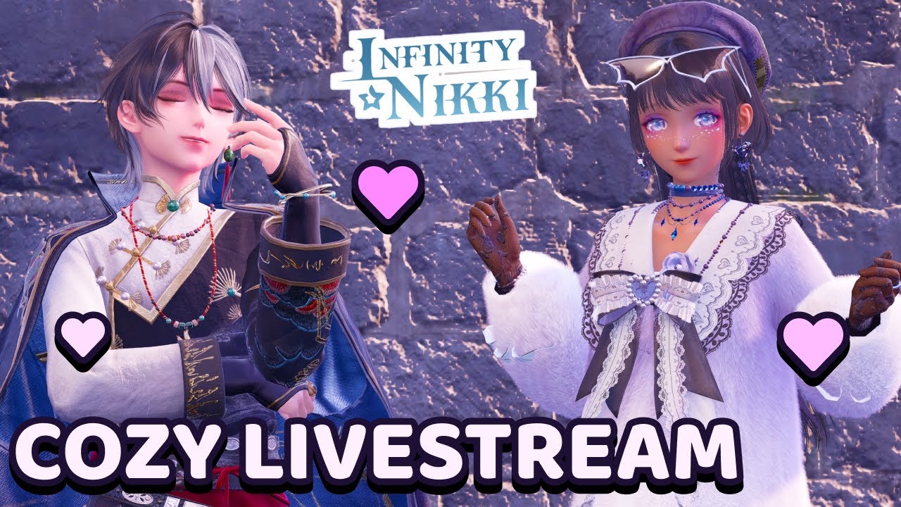 1.7 UPDATE LETS GOOO 💜🔮 Cozy Infinity Nikki sesh !infinitynikki 