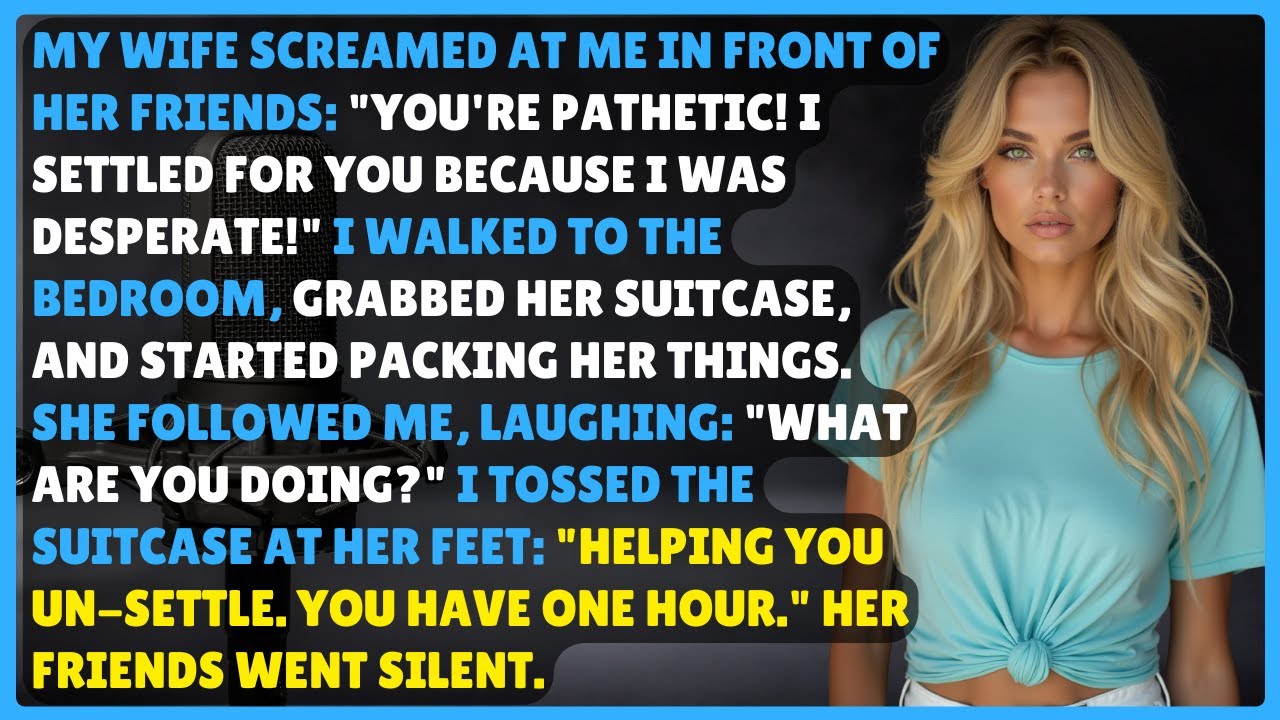 She Insulted Me in Front of Friends, but My Calm Next Step in the Bedroom Shifted the Entire Mood