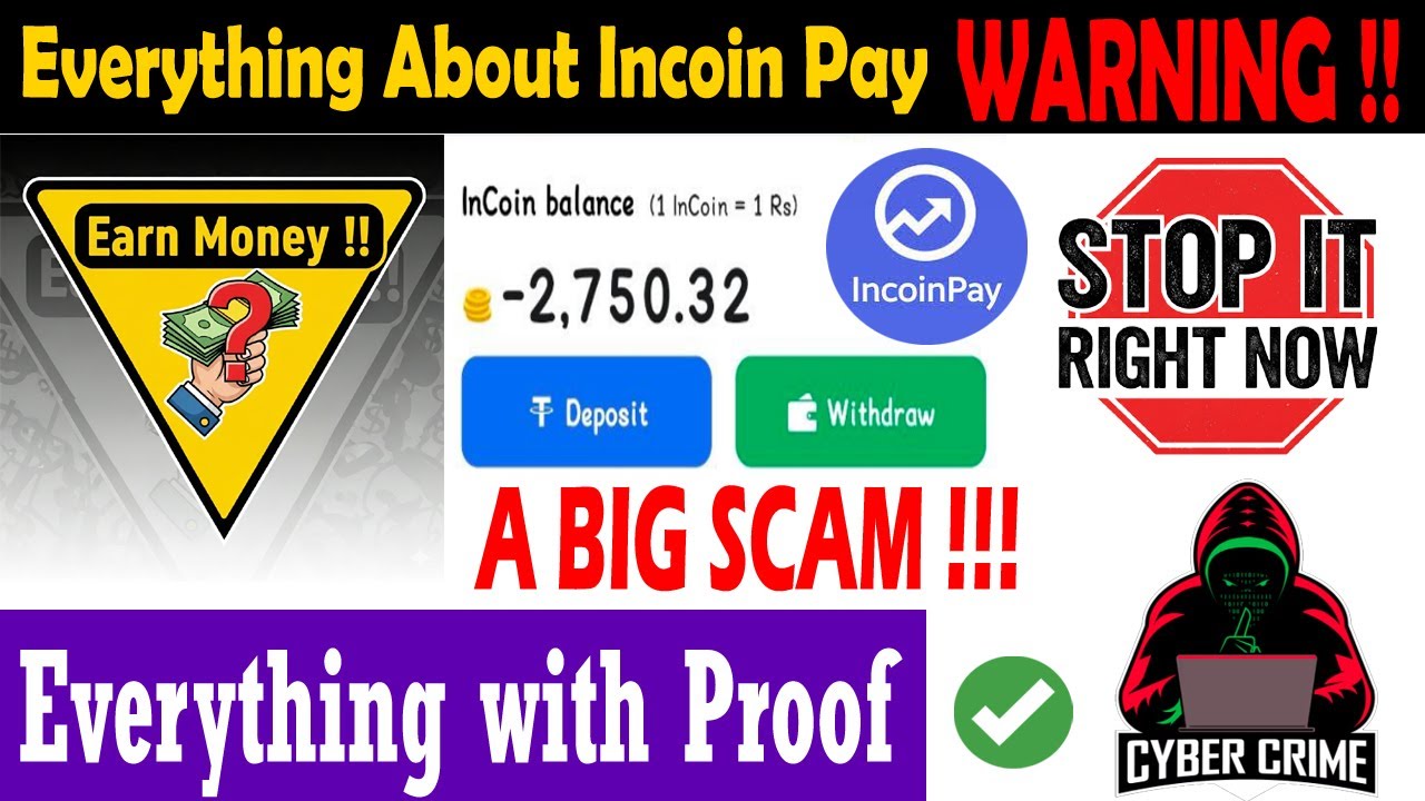 🚨💰 InCoin Pay App SCAM Exposed ❌ | 🏦 Account Freezing & Withdrawal Problems 💸 | Cyber Crime Alert ⚠️