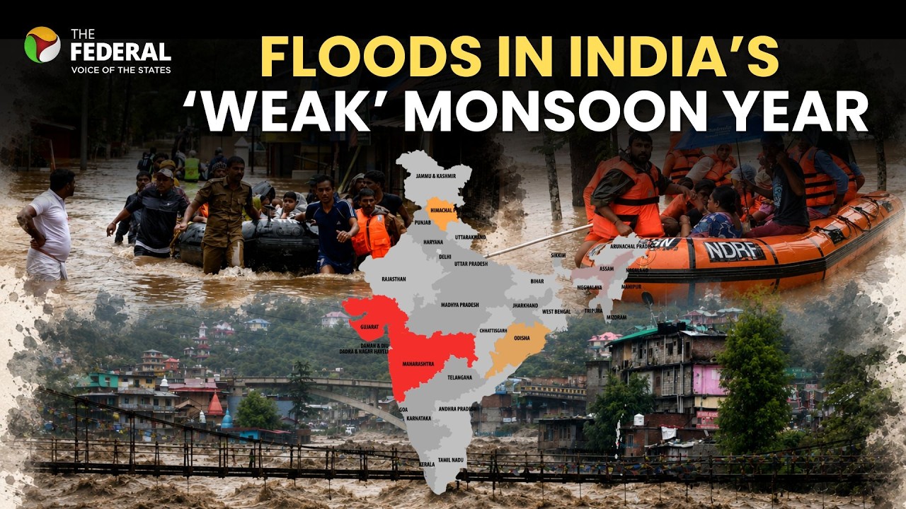 India&rsquo;s monsoon paradox: Floods in a &lsquo;deficit&rsquo; year | The Federal