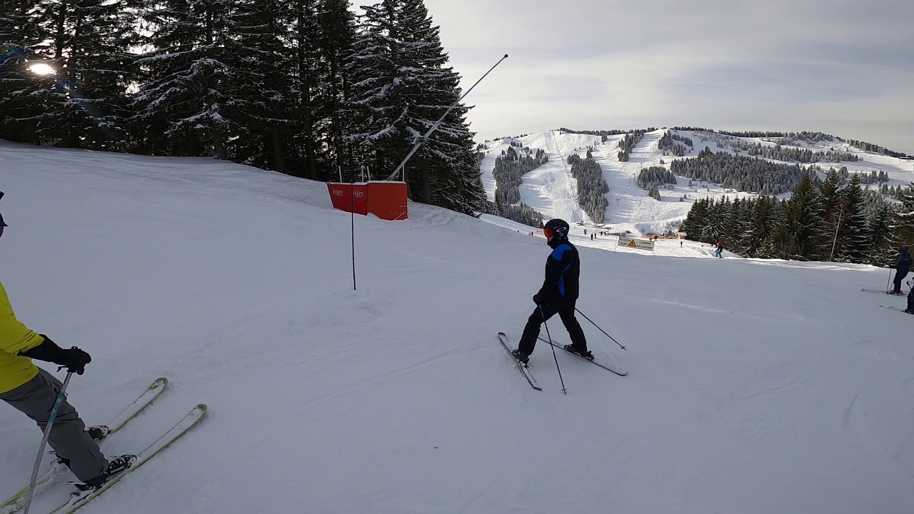 Morzine Skiing Easy Blue 1