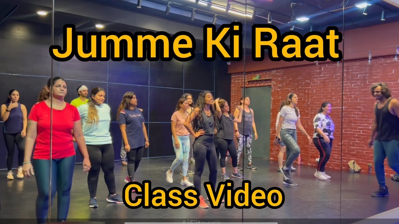 Jumme Ki Raat | Class Video | Fitness Dance | Zumba |  Akshay Jain  #Ajfitness