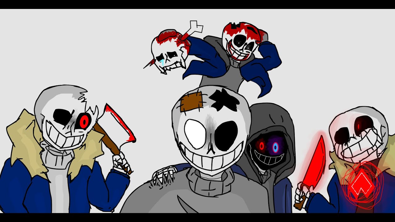 Murder Time Trio vs Infected Sans (Infected vs Madness Part 2) (Read desc)