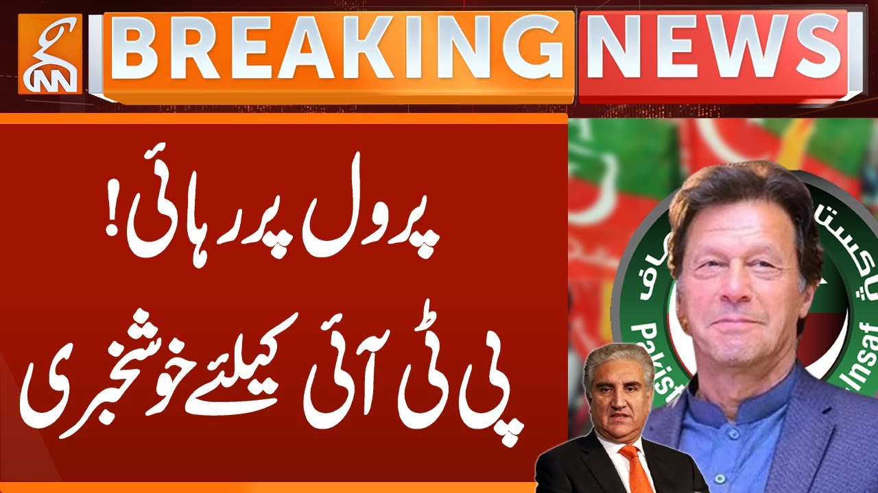 Released on Parole! Big Relief for PTI  | Breaking News | GNN