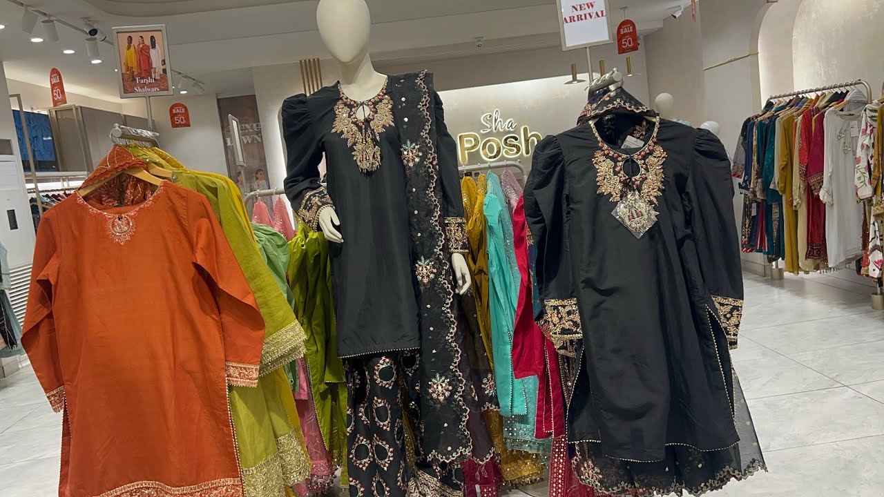 Sha posh summer sale flat 50% off 💕farshi shalwar suits ❤️ |Sha posh sale |22 April 2025